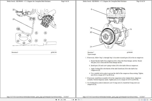 Caterpillar Engine C7.1 Operators Service Manual 2