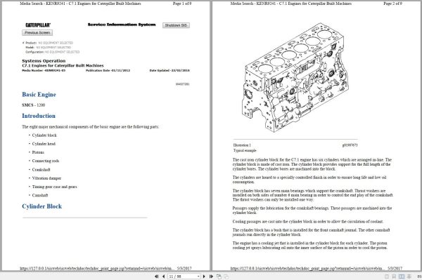 Caterpillar Engine C7.1 Operators Service Manual 3