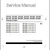Caterpillar Forklift DP15K DP150 Service Manual Wiring Diagrams 1
