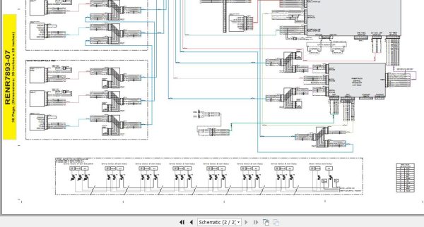 Caterpillar Marine Multi Station Control System Operators Service Manual Schematics 4