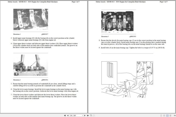 Caterpillar Multi Terrain Loader 247 CML Operators Service Manual Schematics 2