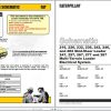 Caterpillar Multi Terrain Loader 247 CML Operators Service Manual Schematics 3