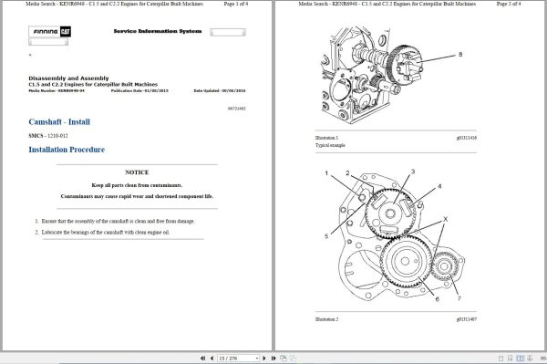 Caterpillar Multi Terrain Loader 247B3 ESL Operators Service Manual Schematics 2