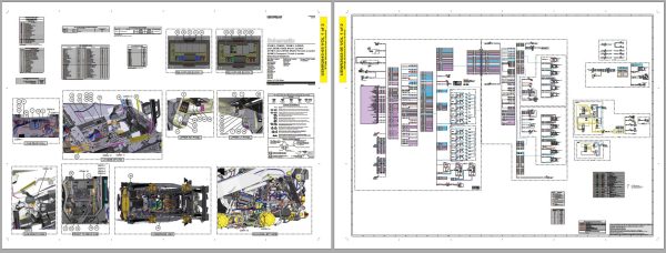 Caterpillar Multi Terrain Loader 247B3 ESL Operators Service Manual Schematics 3