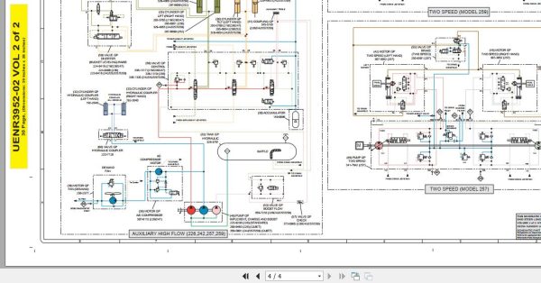 Caterpillar Multi Terrain Loader 247B3 KB3 Operators Service Manual Schematics 5