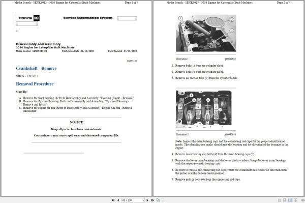 Caterpillar Multi Terrain Loader 257 CMM Operators Service Manual Schematics 2