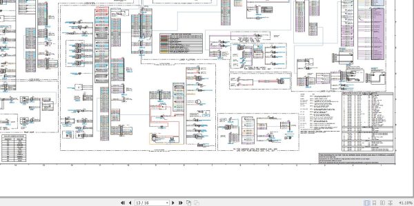 Caterpillar Multi Terrain Loader 257B Operators Service Manual Schematics 4