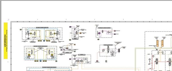 Caterpillar Multi Terrain Loader 257D EZW Operators Service Manual Schematics 5