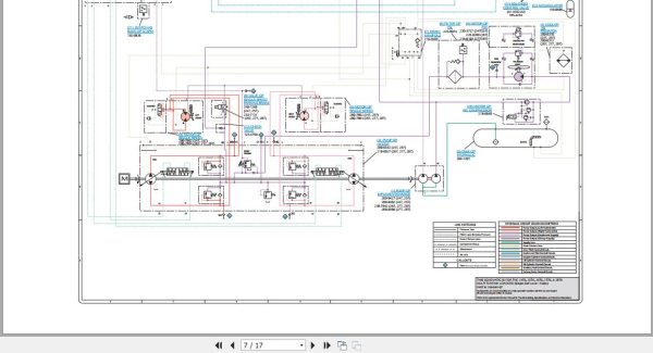 Caterpillar Multi Terrain Loader 287B ZSA Operators Service Manual Schematics 5