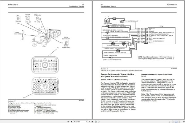 Caterpillar On Highway Engines Electronic PTO Operators Service Manual RENR1282 12 2