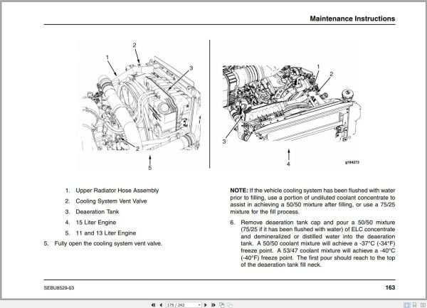 Caterpillar On Highway Truck CT660 TJS Operation Maintenance and Service Manual 2