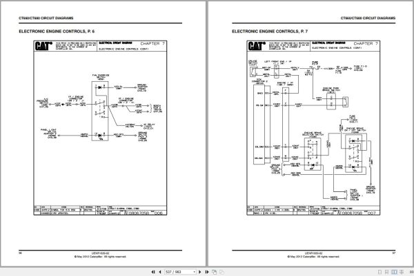 Caterpillar On Highway Truck CT660 TJS Operation Maintenance and Service Manual 4