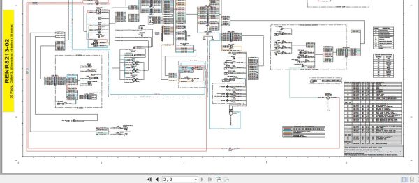 Caterpillar Pipelayer 587R BXL Maintenance Service Manual Schematics 4