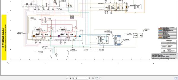 Caterpillar Pipelayer 587R BXL Maintenance Service Manual Schematics 5