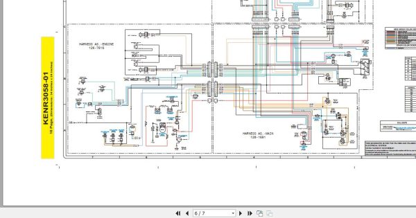 Caterpillar Pneumatic Compactor PS 150B 3XR Operators Service Manual Schematics 4