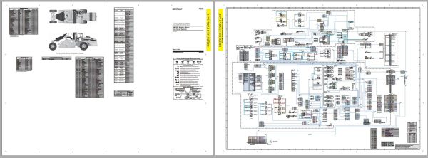 Caterpillar Reclaimer Mixer RM 300 BWR Operators Service Manual Schematics 3