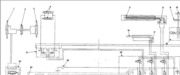 Caterpillar Telehandler RT50 4XG Maintenance Service Manual Schematics 4