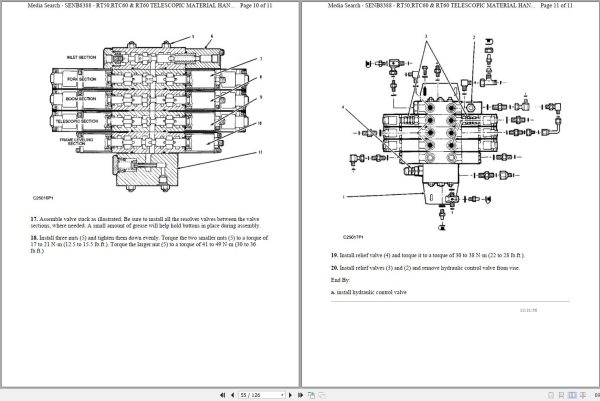 Caterpillar Telehandler RT50SA 8DJ Operation Maintenance and Service Manual 2