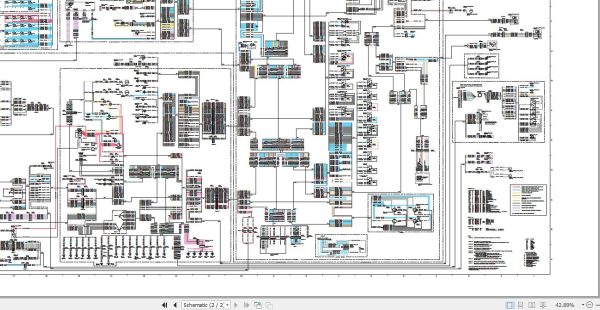 Caterpillar Telehandler TH103 3PN Operators Service Manual Schematics 3