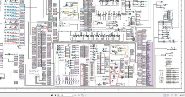 Caterpillar Telehandler TH220B SLA Operators Service Manual Schematics 3