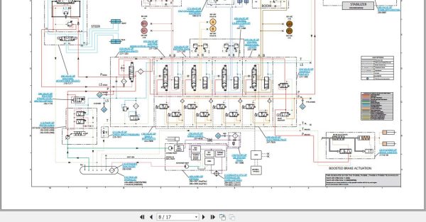 Caterpillar Telehandler TH350B SLD Operators Service Manual Schematics 5