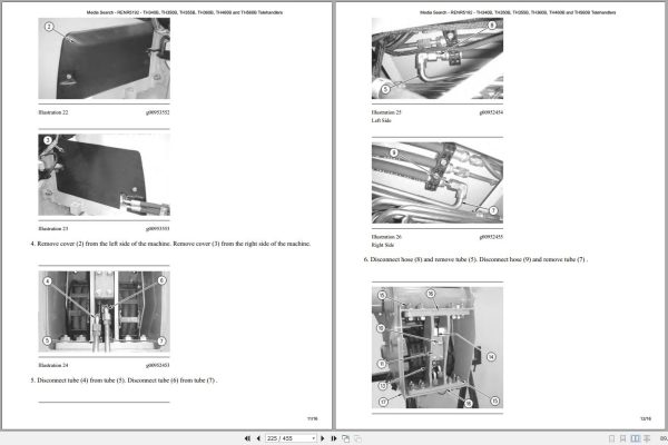 Caterpillar Telehandler TH360B SLE Operators Service Manual Schematics 2