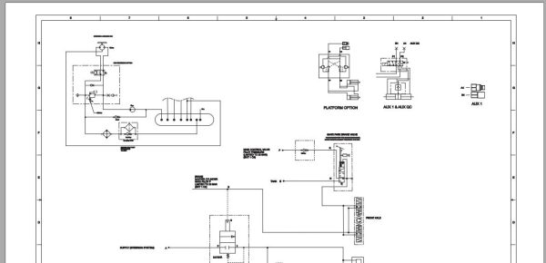 Caterpillar Telehandler TH407C MLH Operators Service Manual Schematics 4
