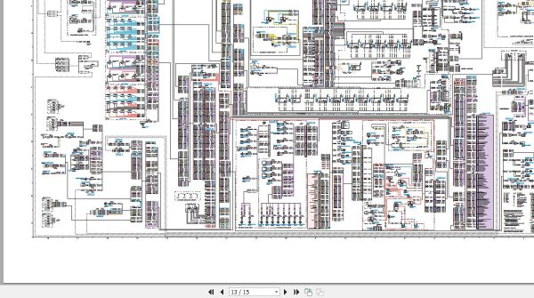 Caterpillar Telehandler TH460B SLF Operators Service Manual Schematics 4