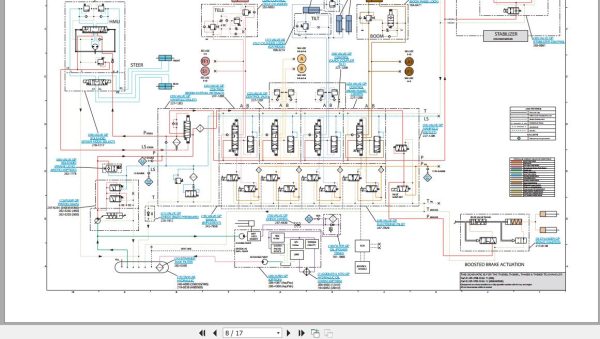 Caterpillar Telehandler TH560B SLG Operators Service Manual Schematics 5
