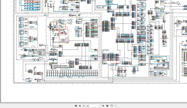 Caterpillar Telehandler TH63 3NN Operators Service Manual Schematics 4