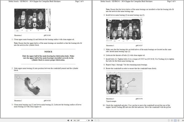 Caterpillar Telehandler TH83 3RN Operators Service Manual Schematics 2