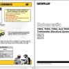 Caterpillar Telehandler TH83 3RN Operators Service Manual Schematics 3