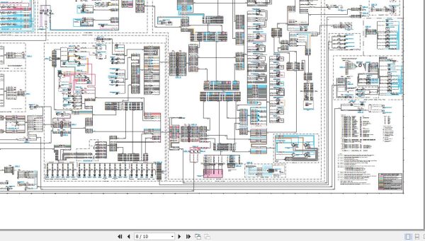Caterpillar Telehandler TH83 3RN Operators Service Manual Schematics 4