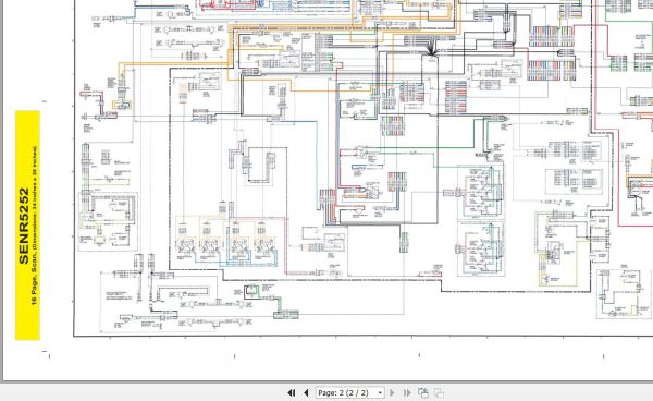 Caterpillar Track Skidder D4HTSK II 8ZF Operators Service Manual Schematics 4