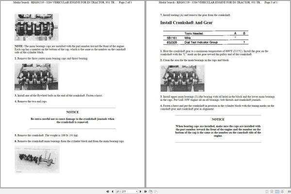 Caterpillar Track Type Loader 931 08N Operators Maintenance Service Manual 2
