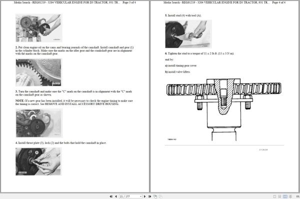 Caterpillar Track Type Loader 931 10N Operators Maintenance Service Manual 2