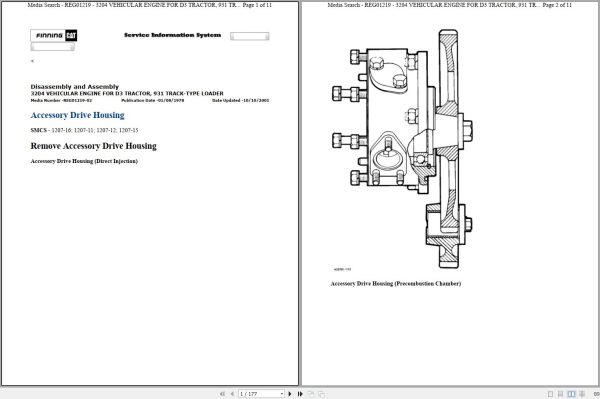 Caterpillar Track Type Loader 931 78U Operators Maintenance Service Manual 1