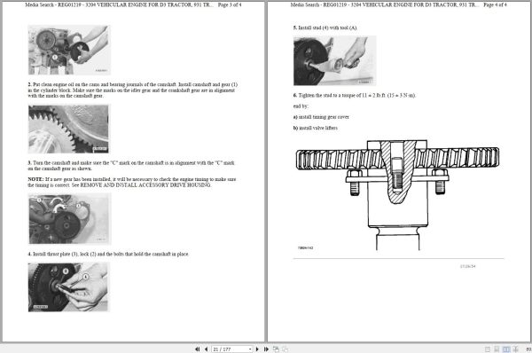 Caterpillar Track Type Loader 931 78U Operators Maintenance Service Manual 2