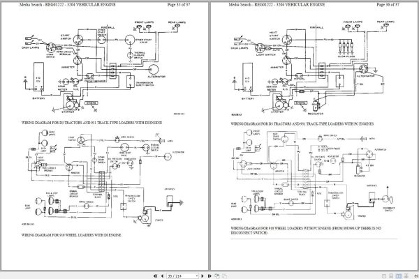 Caterpillar Track Type Loader 931 78U Operators Maintenance Service Manual 3