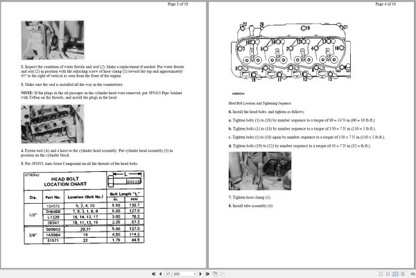 Caterpillar Track Type Loader 953 05Z Operators Service Manual 2