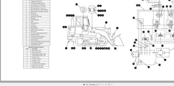 Caterpillar Track Type Loader 963B 9BL Operators Service Manual Schematics 5
