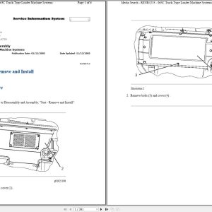 Caterpillar Track Type Loader 963C BBD Operators Service Manual Schematics 1