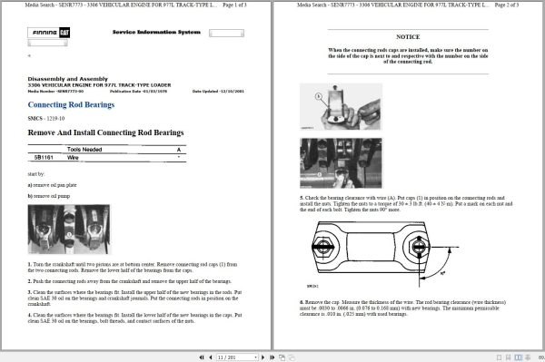 Caterpillar Track Type Loader 977K 11K Operators Service Manual Hydraulic Schematics 2