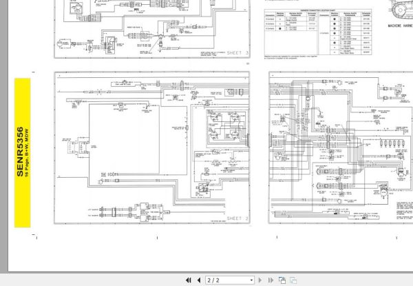 Caterpillar Track Type Tractor D4C III 6YL Operators Service Manual Schematics 4