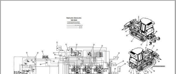 Caterpillar Track Type Tractor D4G CFN Operators Service Manual Schematics 5