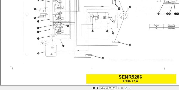 Caterpillar Track Type Tractor D4H III 9GJ Operators Service Manual Schematics 5