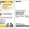 Caterpillar Track Type Tractor D4K MMM Operators Service Manual Schematics 3