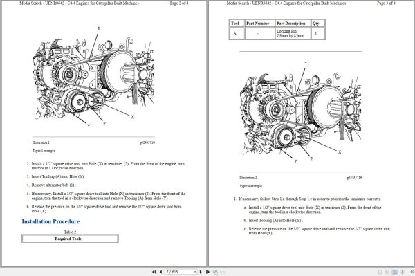 Caterpillar Track Type Tractor D4K2 LGP KRR Operators Service Manual Schematics 2