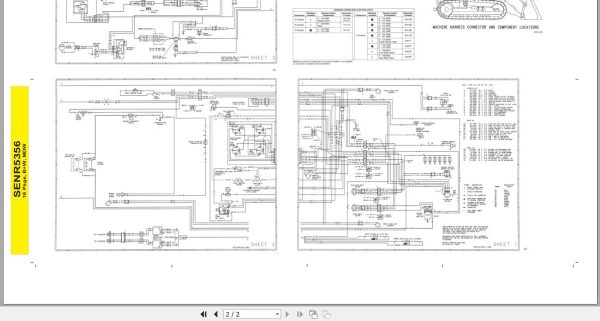 Caterpillar Track Type Tractor D5C III 9DL Operators Service Manual Schematics 4