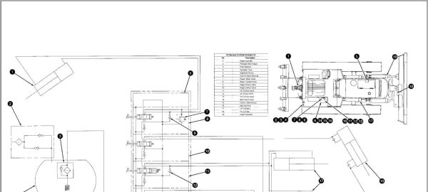 Caterpillar Track Type Tractor D5C III 9DL Operators Service Manual Schematics 5